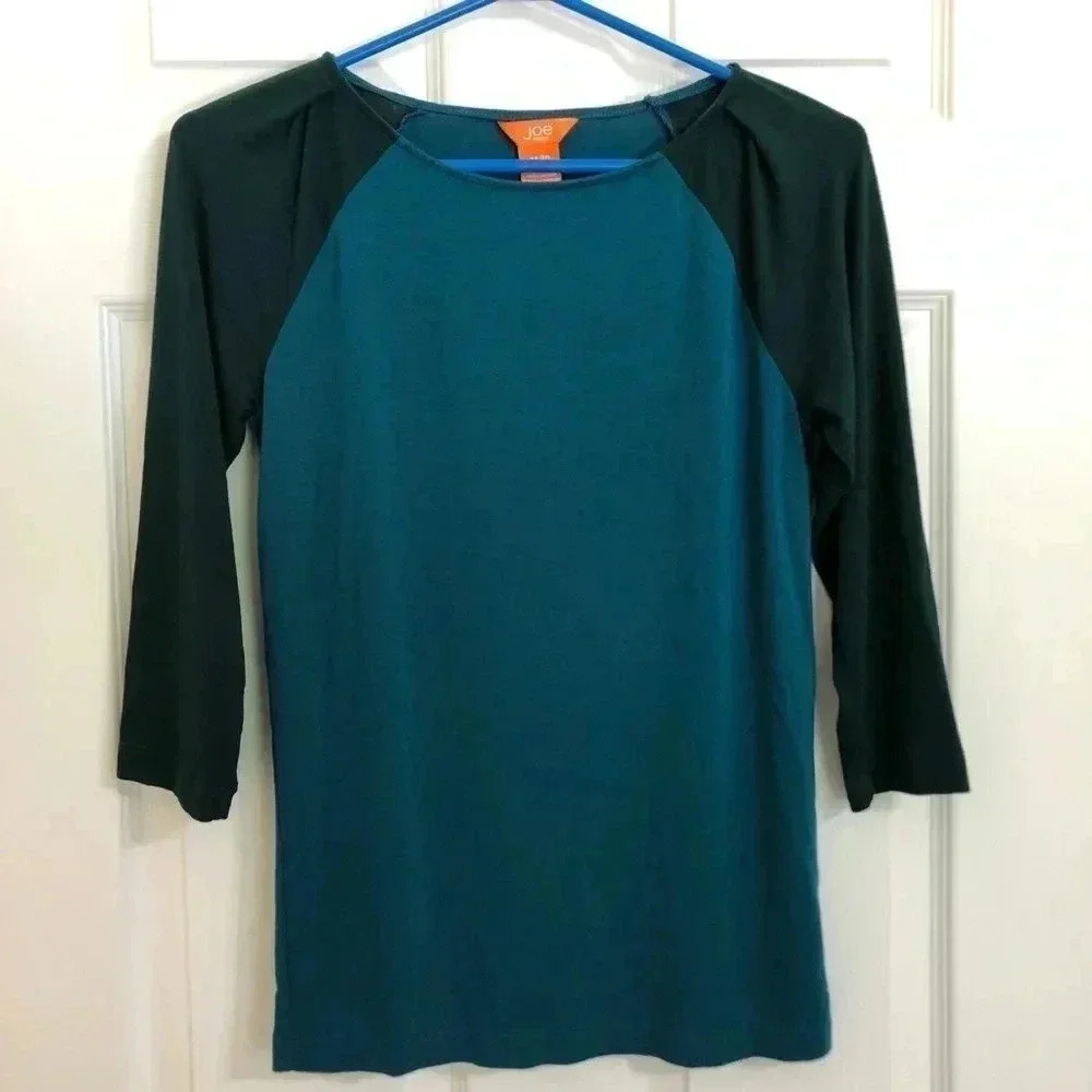 Joe Fresh 3/4 Length Sleeve Shirt Size Extra Small